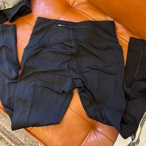 Fleece-lined lulu lemon leggings